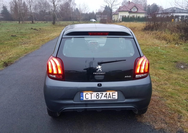 Peugeot 108 cena 25900 przebieg: 66450, rok produkcji 2015 z Gniewkowo małe 67